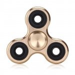 Wholesale Aluminum Metal Classic Fidget Spinner Hand Stress Reducer Toy for Anxiety Adult, Child (Gold)